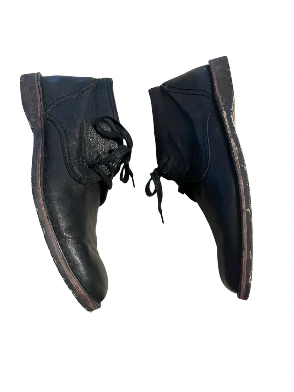 John Varvatos USA Black Leather Chukka Ankle Boots Men’s Sz 10